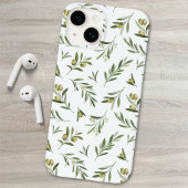 Sage Green Watercolor Olives Case-Mate iPhoneケース