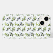 Sage Green Watercolor Olives Case-Mate iPhoneケース (裏面 (横))