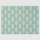 Sage Green Watercolor Pattern 薄葉紙 (正面)