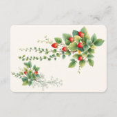 Sage Green Wedding Enclosure Card Set エンクロージャーカード (裏面)