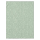 Sage Green Wildflower Baby Shower Tablecloth テーブルクロス (正面)