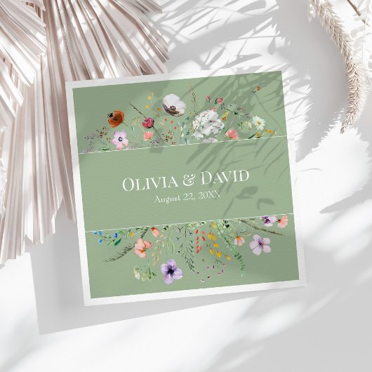 Sage Green Wildflower Custom