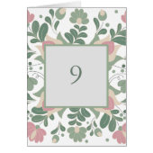 Sage Green Wildflower Folk Wedding (正面)