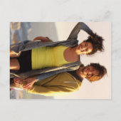 Sage Greeneryの写真結婚招待状はがき インビテーションポストカード (裏面)