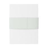 Sage Hand Drawn Hearts Monogram Whimsical Wedding 招待状ベリーバンド (裏面例)