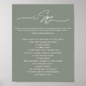 SAGE I Spyの結婚ハッシュタグ記号 ポスター (正面)