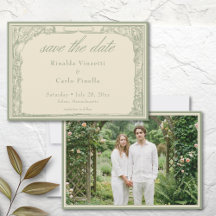 Sage Ivory Vintage Botanical Trellis Arch 写真