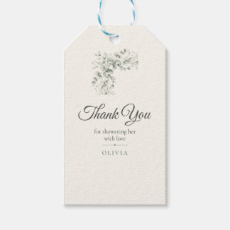 Sage & Lace ギフトタグ - Thank You