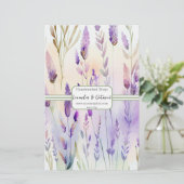 Sage & Lavendar水彩石鹸ラップ紙シート (スタンド正面)