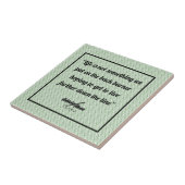 Sage Life Ceramic Tile by Adiela Akoo タイル (側面)