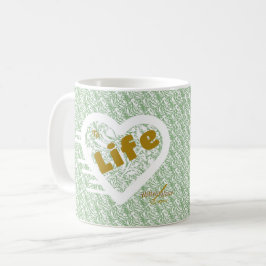Sage Life Mug by Poet Adiela Akoo コーヒーマグカップ
