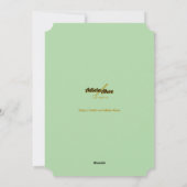 Sage Life Note Card by Adiela Akoo シーズンカード (裏面)