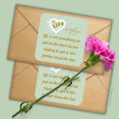 Sage Life Sticker by Poet Adiela Akoo スクエアシール