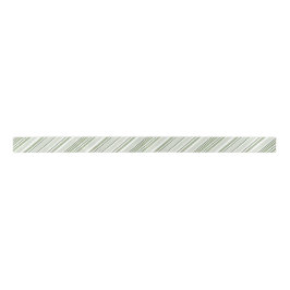 Sage (Light, Medium, Dark), White Diagonal Stripes サテンリボン