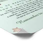 Sage Little Aviator Time Capsule Milestone ポスター (角)