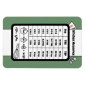 Sage Magnetのキッチン測定ヘルパー マグネット (横)