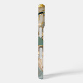 Sage Marble Phone Case Gold Abstract Luxury Case-Mate iPhoneケース (裏面 / 右)