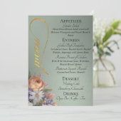 Sage - Monogram, Wildflowers & Thank You  メニュー (スタンド正面)