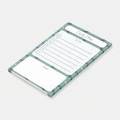 Sage Moon To-Do List Notepad 4"x6" ポストイット (アングル)