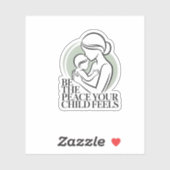 Sage Mother Baby Silhouette Mantra シール (シート)