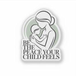 Sage Mother Baby Silhouette Mantra シール