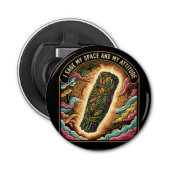 Sage My Space and My Attitude Smudging Cleansing A 栓抜き (正面)