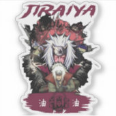 ⚔️ Sage of the Toads Sticker – Epic Anime シール (正面)