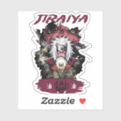 ⚔️ Sage of the Toads Sticker – Epic Anime シール (シート)