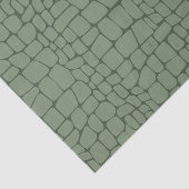 Sage Olive Green Alligator Skin Texture Decoupage 薄葉紙 (詳細)