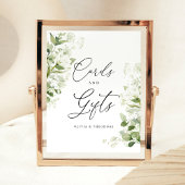 Sage Organic Greenery Cards & Gifts Wedding Table 台座サイン