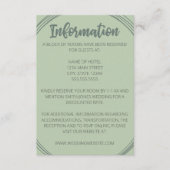 Sage Ovalのエ結婚ンクロージャカード エンクロージャーカード (正面)