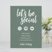 Sage Social Media Small Businessの看板 (スタンド正面)