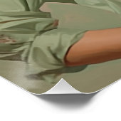 Sage Symphony:女性のカーボーイウォールアート ポスター (コーナー)