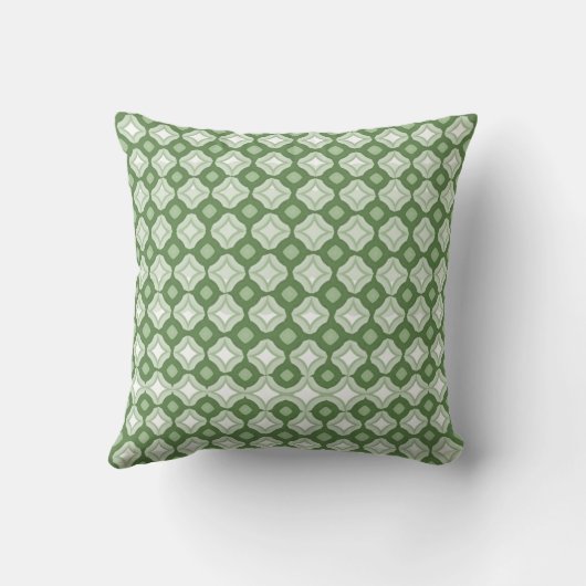 Sage Throw Pillow クッション (裏面)