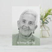 Sage Trendy Transparency Effect Funeral Dear Ones (スタンド正面)