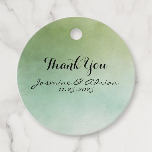 Sage Whisper Botanical  フェイバータグ (正面)