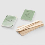 Sage Whisper Botanical Program Fans ハンドファン (組立なし)