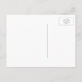 Sage & White Queen Anne's Lace Wedding RSVP インビテーションポストカード (裏面)