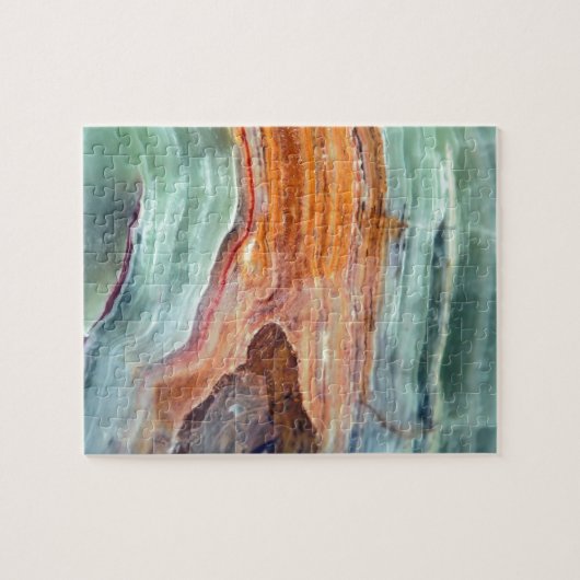 Sageyの錆ついたハッカの香りがする水晶 ジグソーパズル (横)