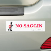 SAGGINのバンパーステッカー無し バンパーステッカー (車上)