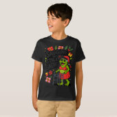 Sagging But Still Gagging Funny Christmas Frog Hol Tシャツ (正面フル)