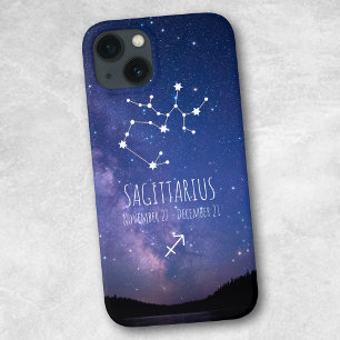 Saggitarius   Personalized Zodiac Constellation iPhone 13ケース