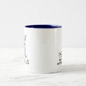 Sagitarius Zodiac Sign Astrology Birthday Mug ツートーンマグカップ (中央)