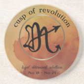 Sagitarrius -蠍座の先端 コースター (正面)