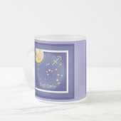 Sagittario 23 novembre al 21 dicembre Tasse フロストグラスマグカップ (正面左)