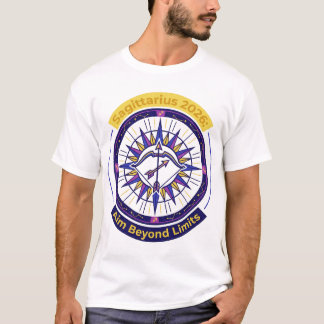 Sagittarius 2026 Zodiac Mandala | Archer Fire Sign Tシャツ