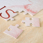 Sagittarius archer red orange gold planets zodiac  ジグソーパズル (側面)