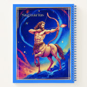 Sagittarius as the Celestial Archer Journal ノートブック (裏面)