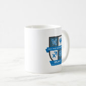 Sagittarius Birthday Crest™ for December 1-21 Mug コーヒーマグカップ (正面右)