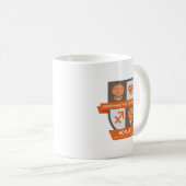 Sagittarius Birthday Crest™ for November 22-30 Mug コーヒーマグカップ (正面右)